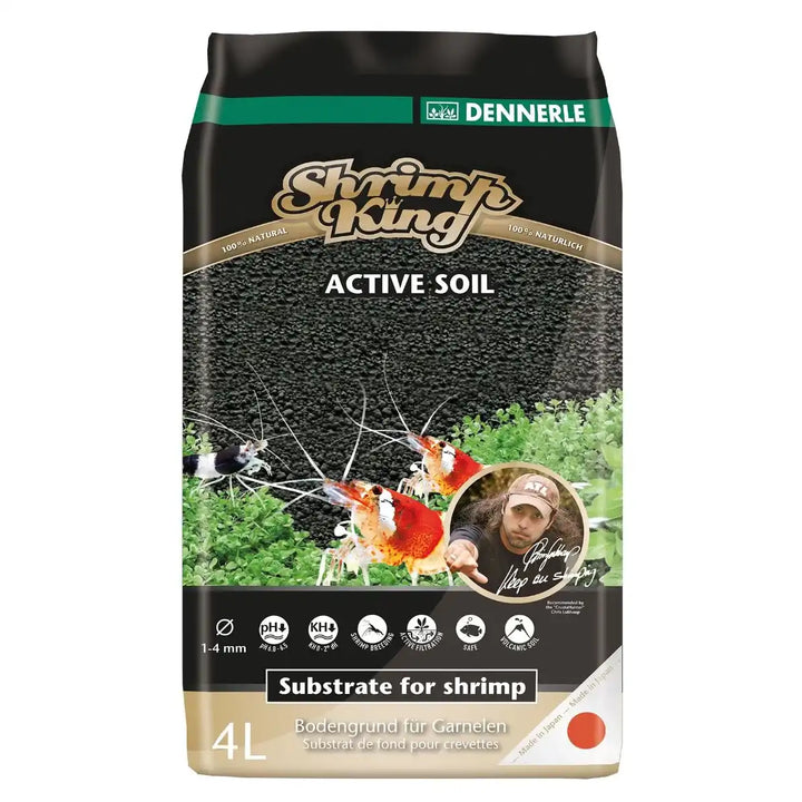 Dennerle Shrimp King Shrimp Active Soil 4L, 8L