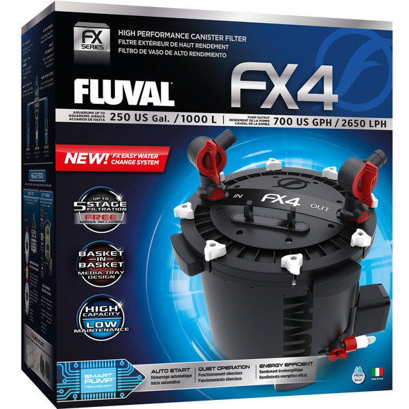 Fluval Canister Filter FX2, FX4, FX6