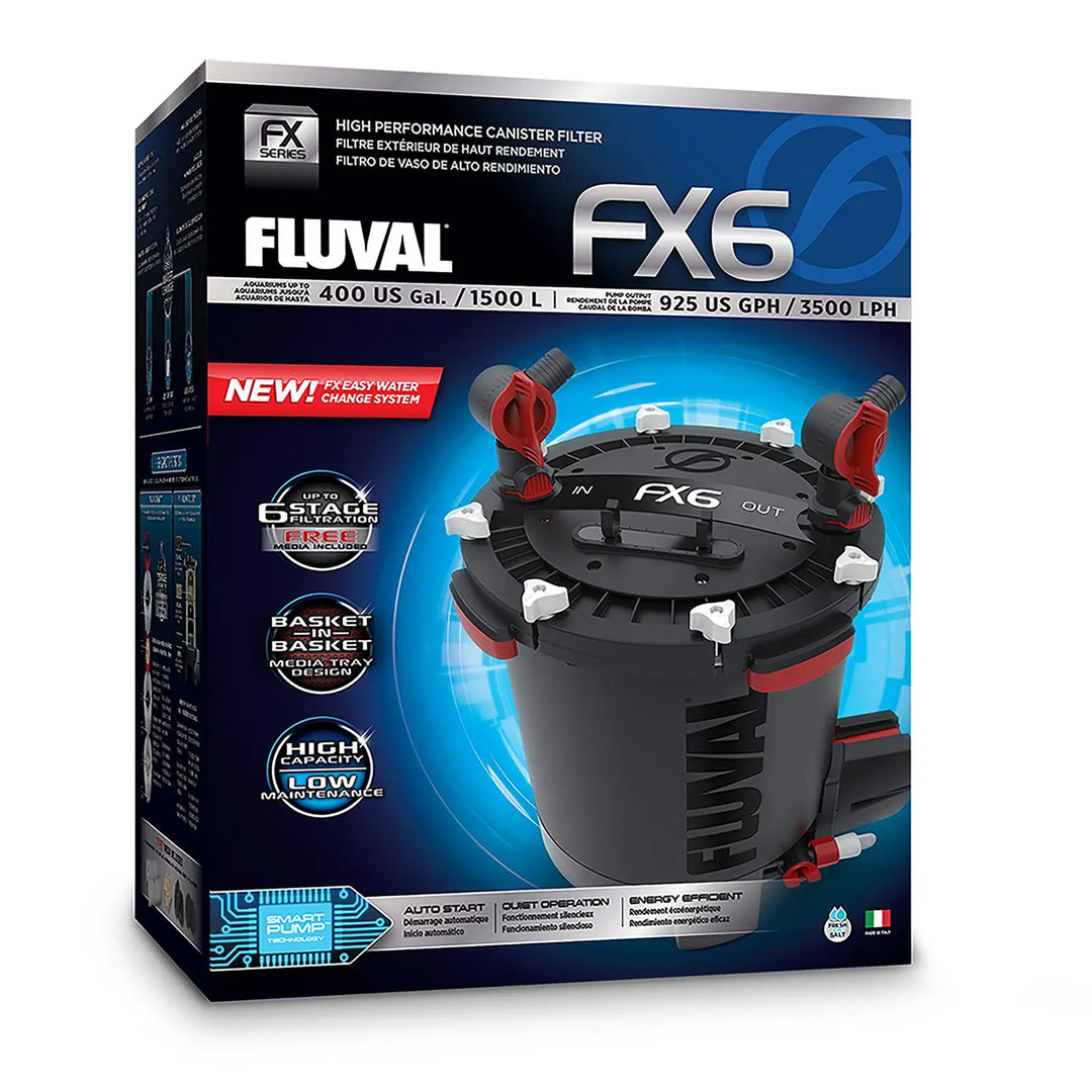 Fluval Canister Filter FX2, FX4, FX6