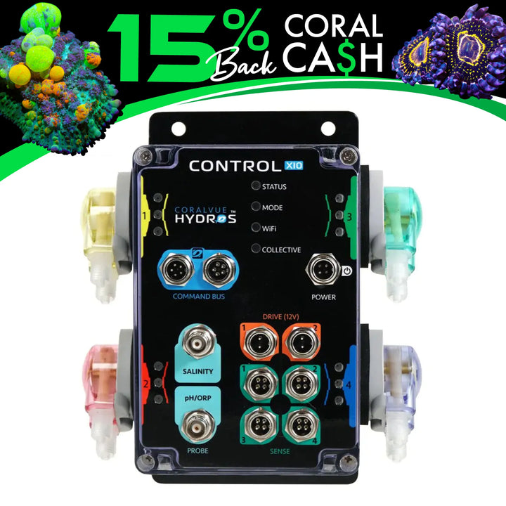 Hydros Control x10 Aquarium Controller & Dosing System