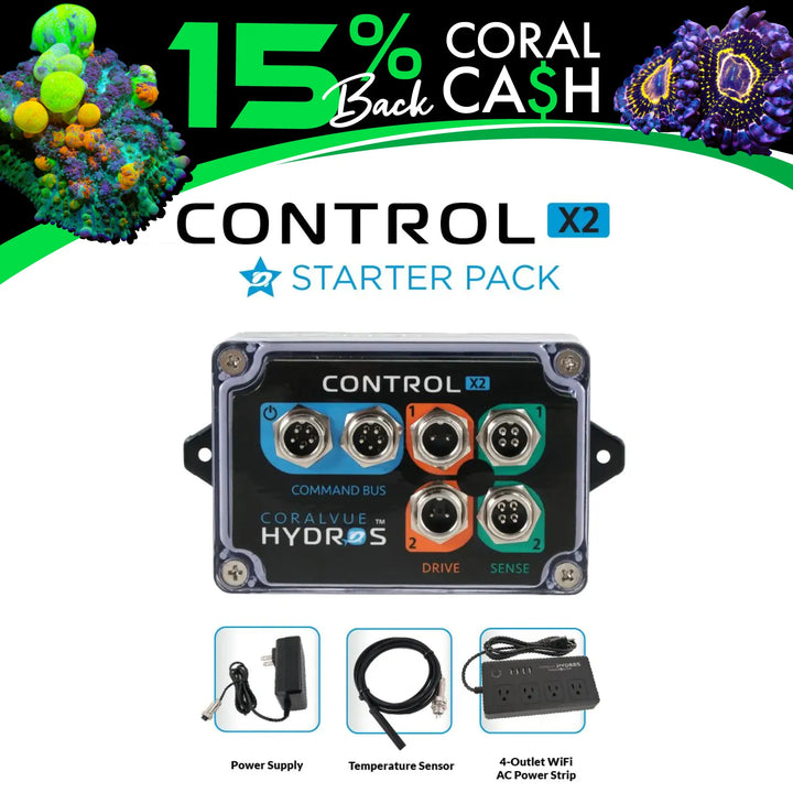 Hydros Control x2 Aquarium Controller Starter Pack