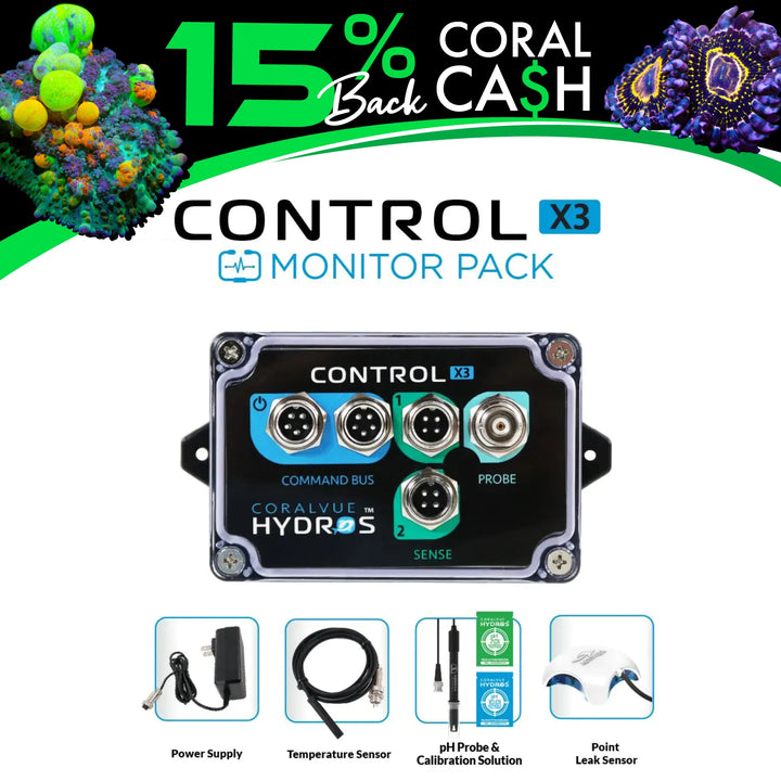 Hydros Control x3 Monitor Pack