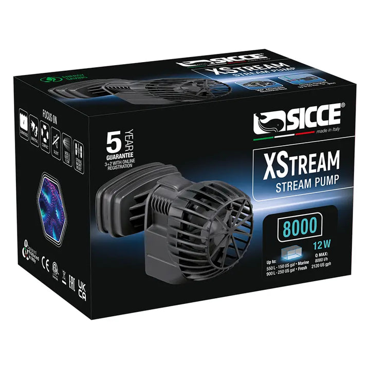 SICCE - XStream Wave Pump Powerhead - 3500, 5000, 8000